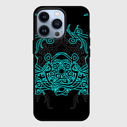 Чехол для iPhone 13 Pro Узоры магия, цвет: 3D-черный