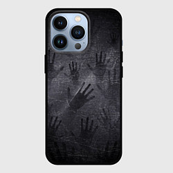 Чехол для iPhone 13 Pro ЛАДОНИ УШЕДШИХ, цвет: 3D-черный
