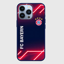 Чехол для iPhone 13 Pro БАВАРИЯ, цвет: 3D-тёмно-синий