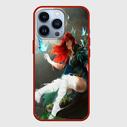 Чехол для iPhone 13 Pro Windranger Dota, цвет: 3D-красный