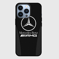 Чехол для iPhone 13 Pro MERCEDES-BENZ, цвет: 3D-черный