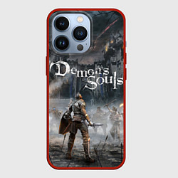 Чехол для iPhone 13 Pro Demons Souls, цвет: 3D-красный