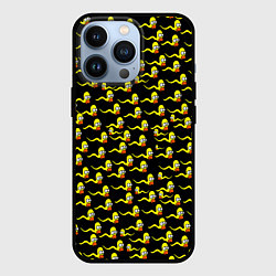 Чехол для iPhone 13 Pro Гомер, цвет: 3D-черный