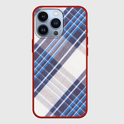 Чехол для iPhone 13 Pro Шотландка Z, цвет: 3D-красный