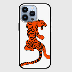 Чехол iPhone 13 Pro Тигр