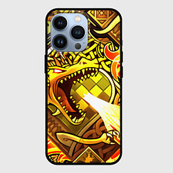 Чехол для iPhone 13 Pro CS GO DRAGON LORE, цвет: 3D-черный