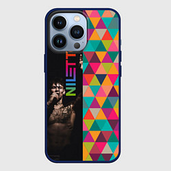 Чехол для iPhone 13 Pro NILETTO, цвет: 3D-тёмно-синий