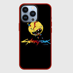 Чехол для iPhone 13 Pro Cyberpunk 2077, цвет: 3D-красный