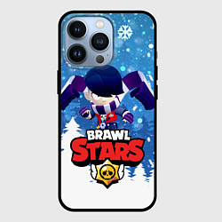 Чехол для iPhone 13 Pro Brawl Stars Эдгар, цвет: 3D-черный