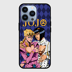 Чехол для iPhone 13 Pro JOJO, цвет: 3D-черный