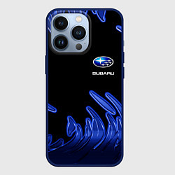 Чехол для iPhone 13 Pro Subaru, цвет: 3D-тёмно-синий