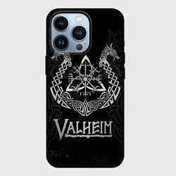 Чехол для iPhone 13 Pro Valheim, цвет: 3D-черный