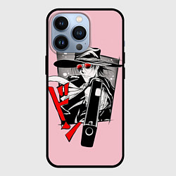 Чехол для iPhone 13 Pro Hellsing Хеллсинг, цвет: 3D-черный