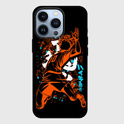 Чехол для iPhone 13 Pro ВОЛЕЙБОЛ!! HAIKYUU!!, цвет: 3D-черный