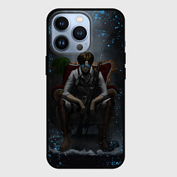 Чехол для iPhone 13 Pro Леви Аккерман АТАКА ТИТАНОВ, цвет: 3D-черный