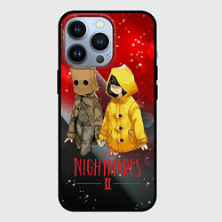 Чехол для iPhone 13 Pro Little Nightmares 2, цвет: 3D-черный