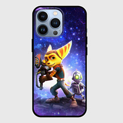 Чехол для iPhone 13 Pro Ratchet & Clank game, цвет: 3D-черный