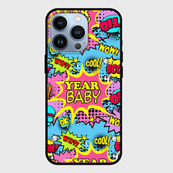 Чехол для iPhone 13 Pro Year baby Pop art print, цвет: 3D-черный