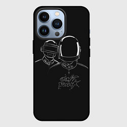 Чехол для iPhone 13 Pro Daft Punk, цвет: 3D-черный