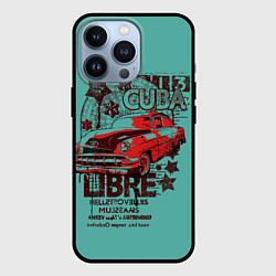 Чехол для iPhone 13 Pro CUBA CAR, цвет: 3D-черный