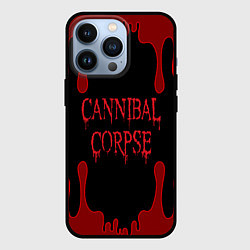 Чехол для iPhone 13 Pro Cannibal Corpse, цвет: 3D-черный