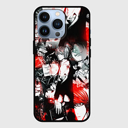 Чехол для iPhone 13 Pro ТЕТРАДЬ СМЕРТИ, цвет: 3D-черный