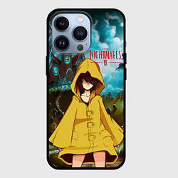 Чехол для iPhone 13 Pro Little Nightmares 2, цвет: 3D-черный