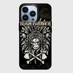 Чехол для iPhone 13 Pro IRON MADEN, цвет: 3D-черный