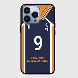 Чехол для iPhone 13 Pro KARASUNO 9 ФОРМА КАРАСУНО, цвет: 3D-черный