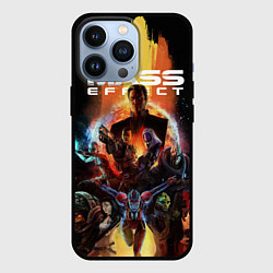 Чехол для iPhone 13 Pro Mass effect, цвет: 3D-черный