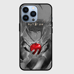 Чехол для iPhone 13 Pro DEATH NOTE ТЕТРАДЬ СМЕРТИ, цвет: 3D-черный