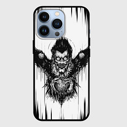 Чехол для iPhone 13 Pro DEATH NOTE ТЕТРАДЬ СМЕРТИ, цвет: 3D-черный