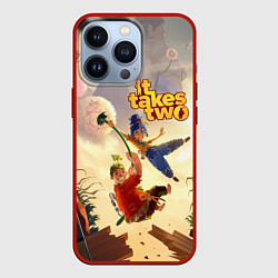 Чехол для iPhone 13 Pro It Takes Two, цвет: 3D-красный