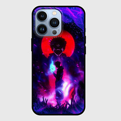 Чехол для iPhone 13 Pro МАГИЧЕСКАЯ БИТВА SUKUNA, цвет: 3D-черный