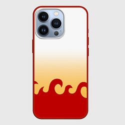 Чехол для iPhone 13 Pro ШИНДЖУРО РЕНГОКУ KNY, цвет: 3D-красный