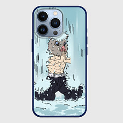 Чехол для iPhone 13 Pro МЕДИТАЦИЯ ИНОСКЕ, цвет: 3D-тёмно-синий