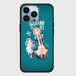 Чехол для iPhone 13 Pro Чиаки Нанами Danganronpa 2, цвет: 3D-черный