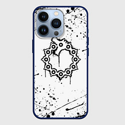 Чехол для iPhone 13 Pro МЕЛИОДАС 7 СМЕРТНЫХ ГРЕХОВ, цвет: 3D-тёмно-синий