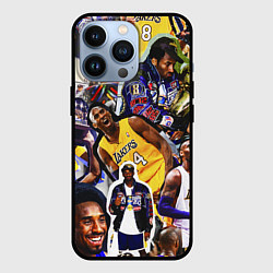 Чехол для iPhone 13 Pro КОБИ БРАЙАНТ KOBE BRYANT, цвет: 3D-черный