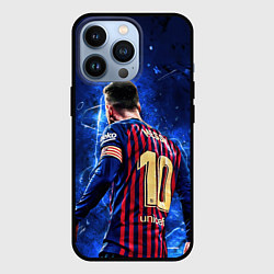Чехол для iPhone 13 Pro Leo Messi Лео Месси 10, цвет: 3D-черный