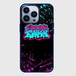 Чехол для iPhone 13 Pro FRIDAY NIGHT FUNKIN NEON, цвет: 3D-тёмно-синий