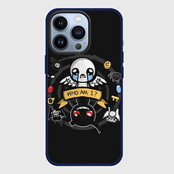 Чехол для iPhone 13 Pro Who am i, цвет: 3D-тёмно-синий