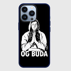 Чехол для iPhone 13 Pro OG Buda, цвет: 3D-тёмно-синий