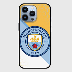 Чехол для iPhone 13 Pro MANCHESTER CITY МАНЧЕСТЕР, цвет: 3D-черный