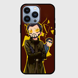 Чехол для iPhone 13 Pro Anime Adam Jensen, цвет: 3D-черный