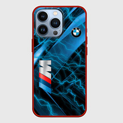 Чехол для iPhone 13 Pro BMW, цвет: 3D-красный