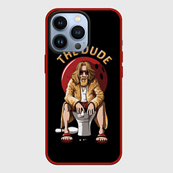 Чехол для iPhone 13 Pro THE DUDE Big Lebowski, цвет: 3D-красный