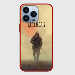 Чехол для iPhone 13 Pro Сталкер одиночка, цвет: 3D-красный