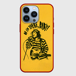 Чехол для iPhone 13 Pro Я тут, детка, цвет: 3D-красный