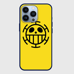 Чехол для iPhone 13 Pro Как у Трафальгара Ло One Piece, цвет: 3D-тёмно-синий